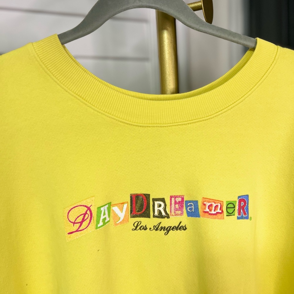 COPY - Daydreamer ransom logo boyfriend crew sweatshirt size 1X - Picture 8 of 14